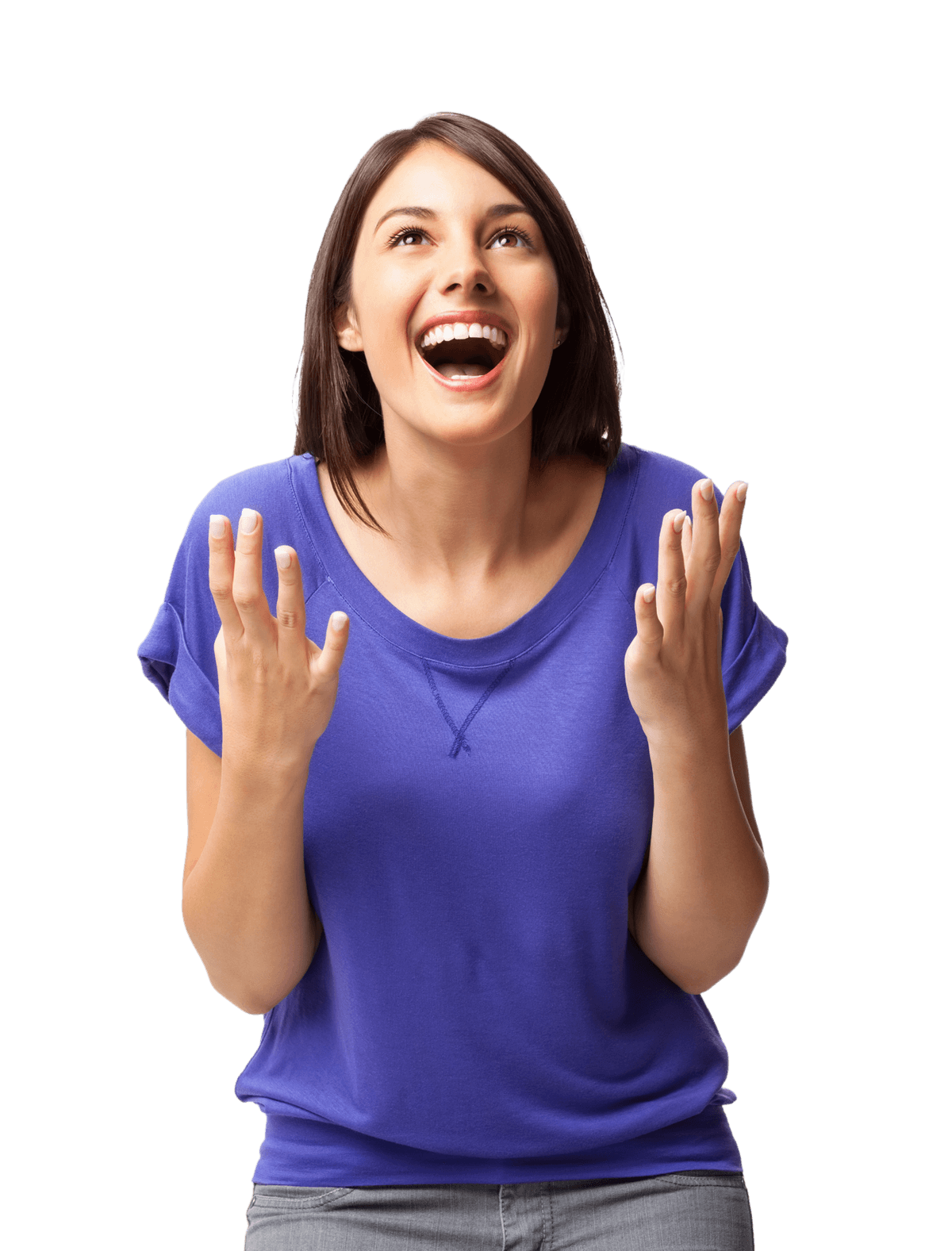 Happy woman