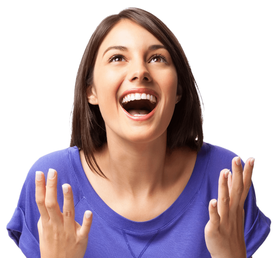 Happy woman