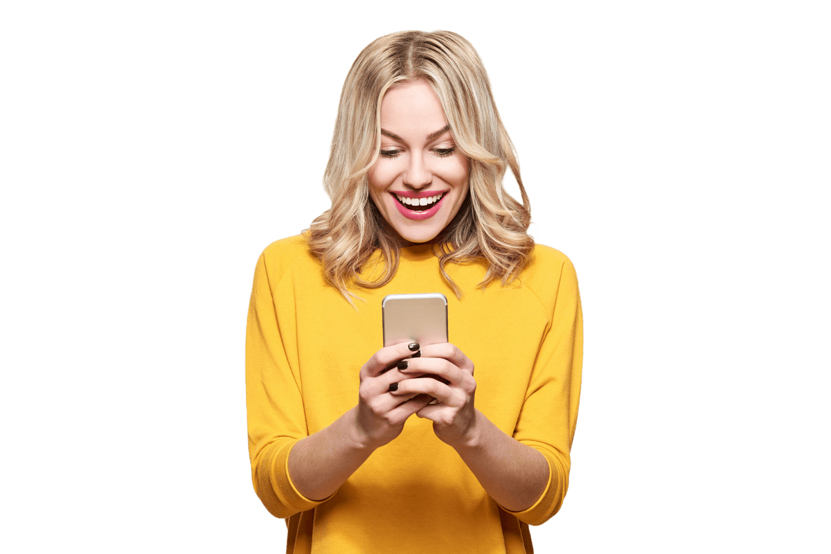 Woman on Phone